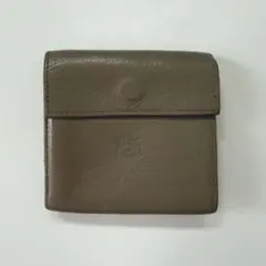 【値下げ】IL BISONTE 二つ折り財布 レザーのサムネイル