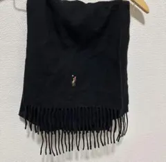 POLO RALPH LAUREN マフラー　美品　ウール100%