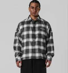VAINL ARCHIVE check anorak オンブレチェック シャツ - メルカリ