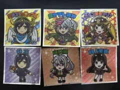 にじさんじマンチョコ 2 6枚セット　月ノ美兎　静凛　樋口楓　JK組