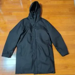 ユニクロ ハイブリッドダウンコート ブラック Lサイズ（2022年モデル）