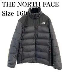 【美品】THE NORTH FACE ダウンジャケット ブラック キッズ160のサムネイル