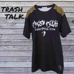 Trash Talk バスケットボール メンズTシャツ ブラック イエロー M