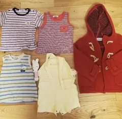 familiar オーバーオールサロペットシャツタンクトップジャケットガラガラ