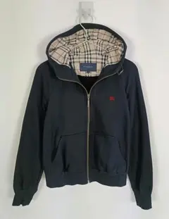 BURBERRY LONDON フード付ジャケット【サイズ２ M相当】ネイビー