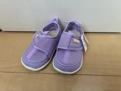 【新品】イフミー IFME メッシュスニーカー パープル12.5cm