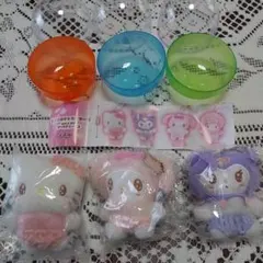 【新品・未開封】サンリオキャラクターズ ぬいぐるみボールチェーン3 　3体セット