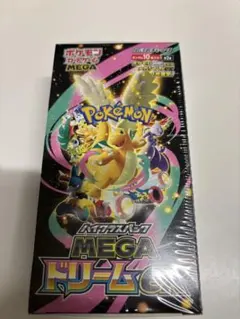 ポケモンカード MEGAドリームex 1BOX シュリンク付き未開封