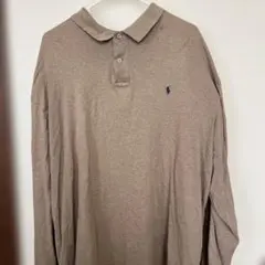 Polo by Ralph Lauren 長袖ポロシャツ XXL ベージュ