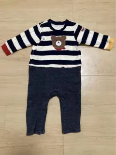 ミキハウス ロンパース 80