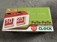 新品未使用　未開封Quiecee PaTa-PaTa デジタル時計　パタパタ時計のサムネイル