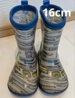 電車デザイン長靴・レインシューズ