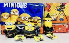 【新品未開封】映画ミニオンズ＆モンスターズ ぬいぐるみ３種 保冷保温バッグ全５点
