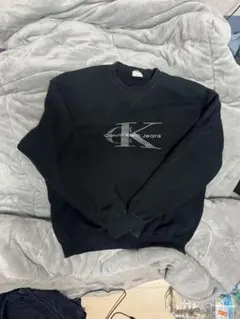 Calvin Klein Jeans ブラック スウェット M