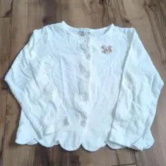 ホワイト カーディガン 110サイズ