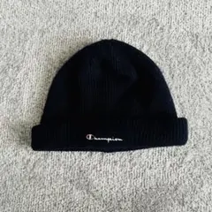 Champion ネイビー ニット帽