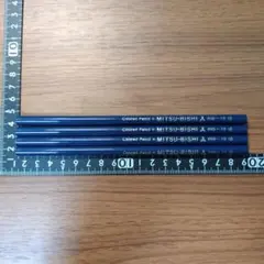 MITSU-BISHI 色鉛筆 880 　あいいろ 4本セット　値下げ中のサムネイル