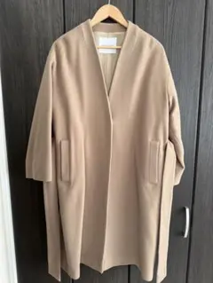 アダムエロペ　コート　ベージュ