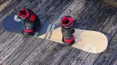 スノーボード3点セット ROSSIGNOL DISTRICT 145 25cm