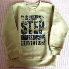 裏起毛トレーナー130