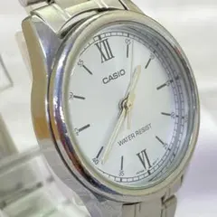 ☆電池交換済み☆ カシオ ディース クォーツ 腕時計 シルバー ローマ数字のサムネイル