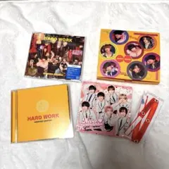 なにわ男子　10thシングル　HARDWORK 2種セット 特典付き