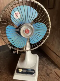 National ナショナル扇風機 青 3枚羽 レトロ F-30B1C - メルカリ