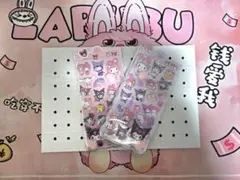 特別価格　おしりぷにぷにシール2枚セット　おしり蓄光シール　ぷっくりシール