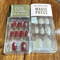 値下　DASHING DIVA MAGIC PRESS ネイルチップ 2点セット