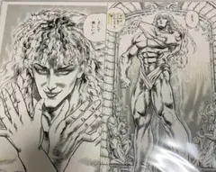 地上最強 範馬刃牙 範馬勇次郎 複製原画 複製原稿 刃牙 限定品 原画展