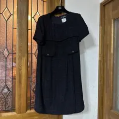 CHANEL ツイードワンピース　42