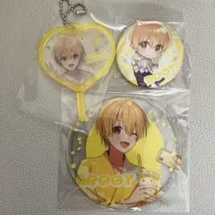 すとぷり　るぅとくん　アクリルキーホルダー 缶バッジ セット