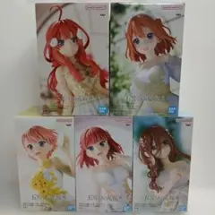 IM051 五等分の花嫁フィギュア アニメ原画展ver. 5体セットバンダイ