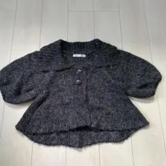 ジネスJinesのボレロ　チャコールグレー銀糸のサムネイル