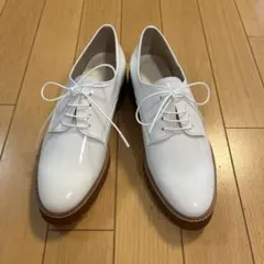 新品★レースアップシューズ23.0