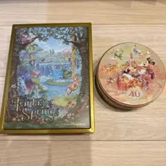 ディズニー　ファンタジースプリングス　40周年　空き缶