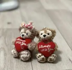 ダッフィー シェリーメイ ぬいぐるみチェーン