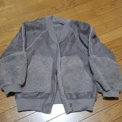 ダブルクローゼット　リバーシブルボアジャンパー