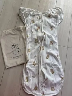 美品⭐︎ベビースリーパー Lサイズ クマ柄 収納袋付き