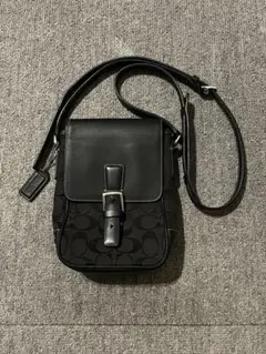 coach ショルダーバッグ　ブラック