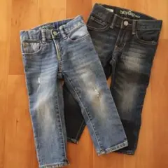 babyGap デニムパンツ 2点セット