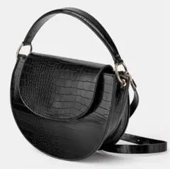 新品☆ZARA ザラ 2wayショルダーバッグ ハンドバッグ ブラック 黒