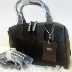 イアパピヨネ スタッズボストンバッグ 2way 新品 黒 在庫切れ商品 即日発送