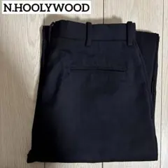 極上N.HOOLYWOOD WIDE SLACKSワイドスラックスパンツ日本製のサムネイル