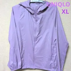 ユニクロ ポケッタブルUVカットパーカー 軽量 XLサイズ 撥水加工