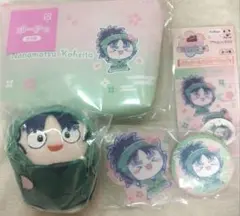 忍たま乱太郎　七松小平太　桜もちぴこ　アクスタ　ぽてコロマスコット