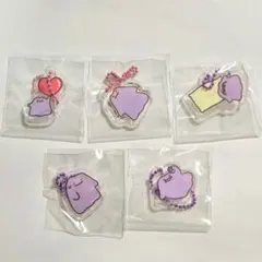 韓国 ポケモン ガチャ キーリング メタモン アクリルキーリング 3点