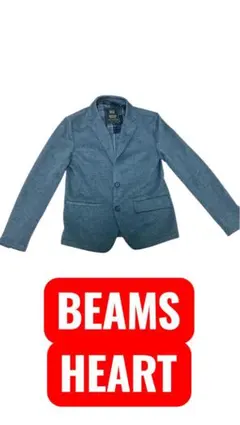 BEAMS HEART グレー テーラードジャケット M