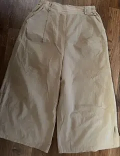 ガウチョパンツ レンガ色FREEサイズ