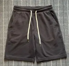 メンズ　ハーフパンツ　ブラック　カジュアル Sサイズ